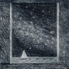 The Penduick, etching