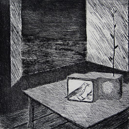 The Six O’Clock News, etching